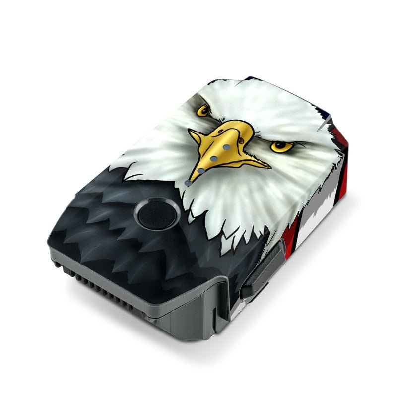 American Eagle - DJI Mavic Pro Battery Skin - Flags - DecalGirl
