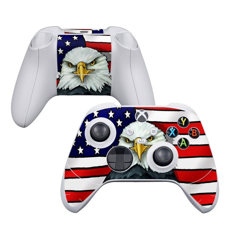 American Eagle - Microsoft Xbox Series S Controller Skin - Flags - DecalGirl