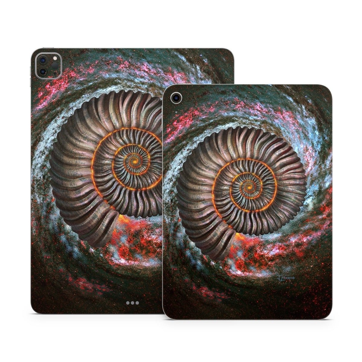 Ammonite Galaxy - Apple iPad Skin - Jerry LoFaro - DecalGirl