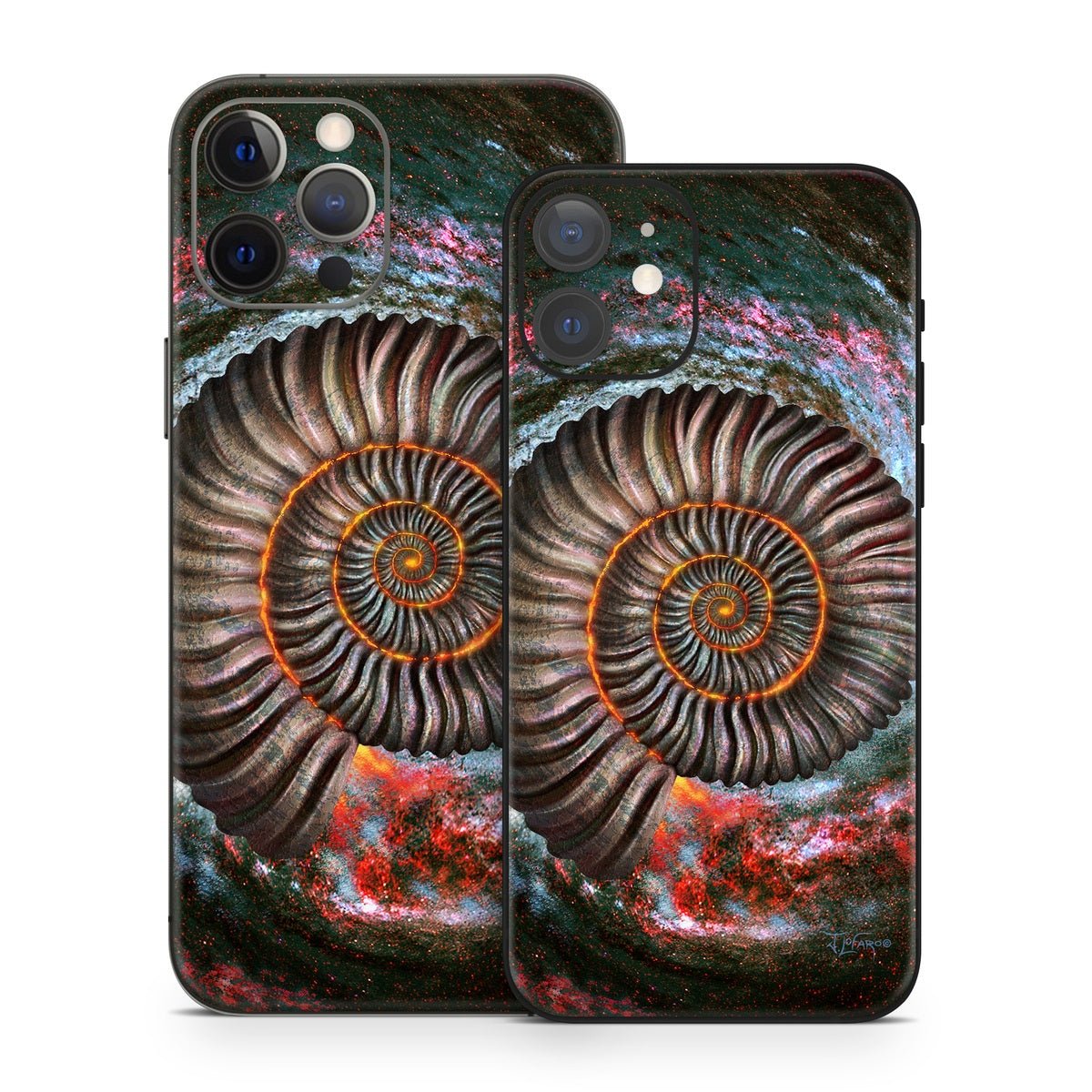 Ammonite Galaxy - Apple iPhone 12 Skin - Jerry LoFaro - DecalGirl