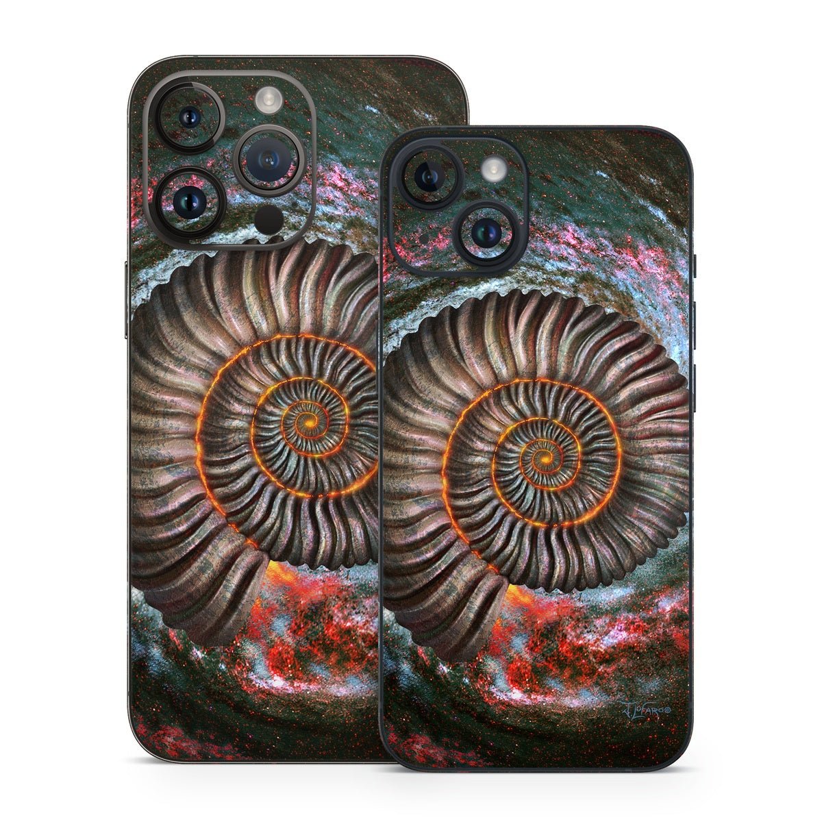 Ammonite Galaxy - Apple iPhone 14 Skin - Jerry LoFaro - DecalGirl