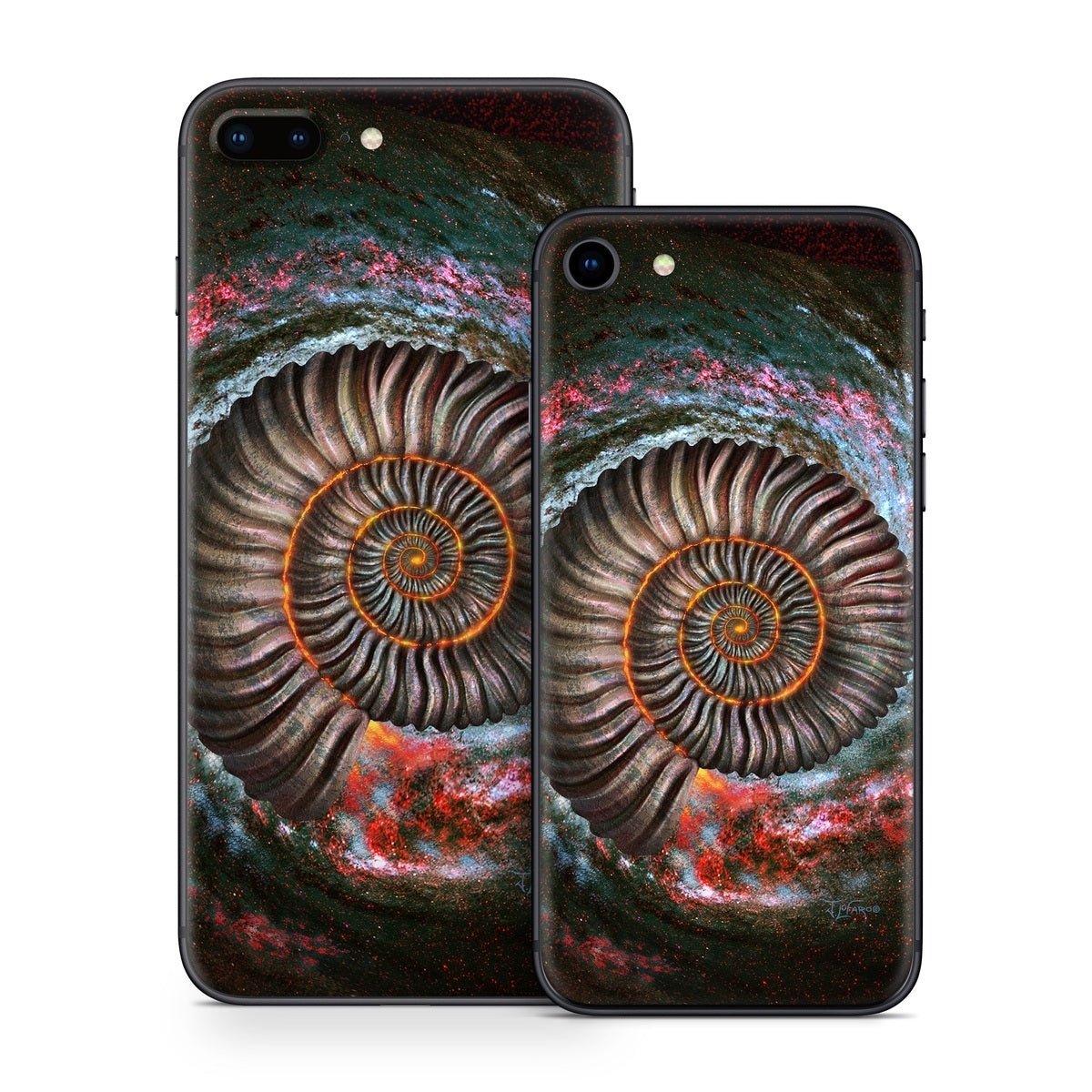 Ammonite Galaxy - Apple iPhone 8 Skin - Jerry LoFaro - DecalGirl