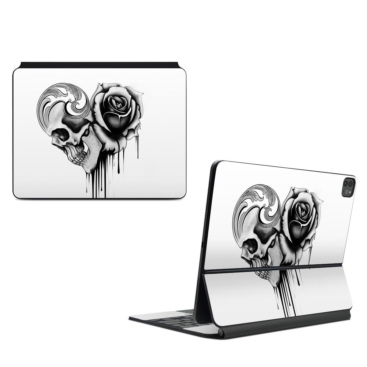 Amour Noir - Apple Magic Keyboard for iPad Skin - Alchemy Gothic - DecalGirl