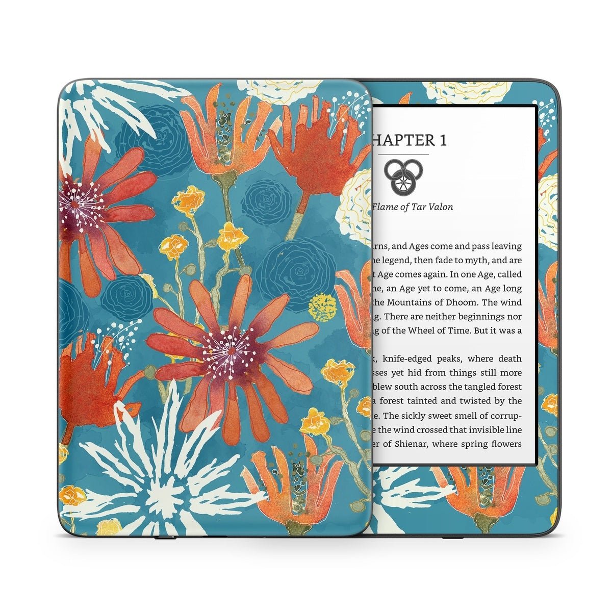 Sunbaked Blooms - Amazon Kindle Skin - Sara Berrenson - DecalGirl