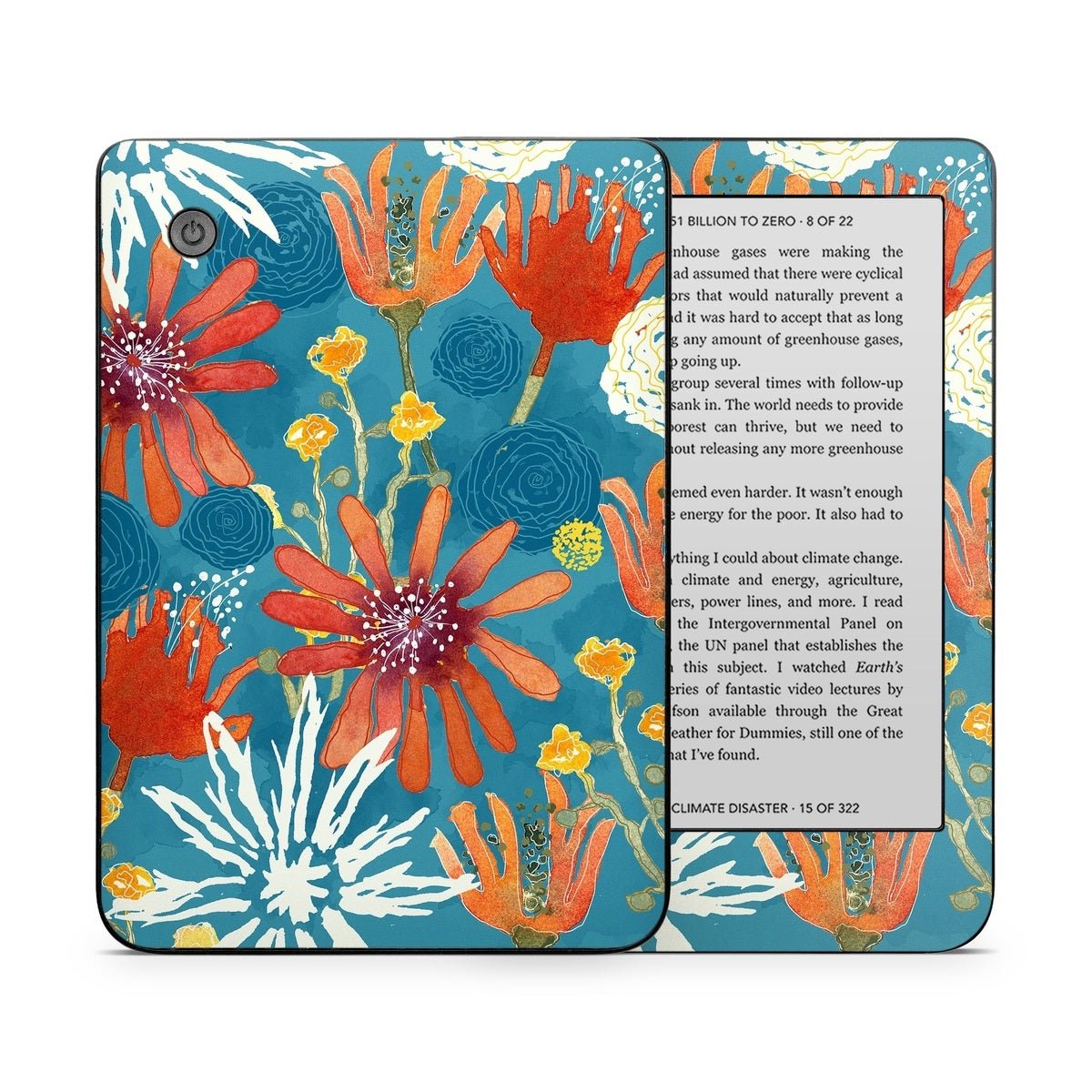 Sunbaked Blooms - Kobo Clara 2E Skin - Sara Berrenson - DecalGirl